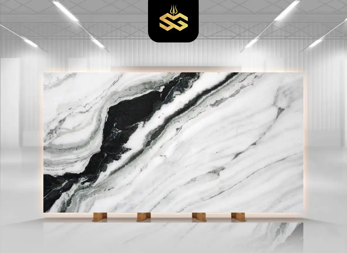 Panda White Marble